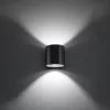 ORBIS G9 LED fali lámpa felül alul antracit SOLLUX