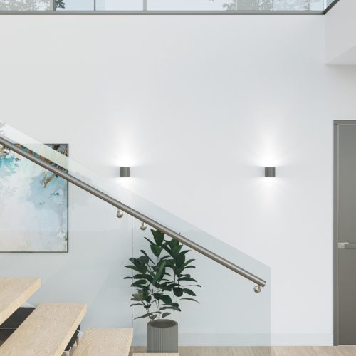 ORBIS G9 LED fali lámpa felül alul antracit SOLLUX