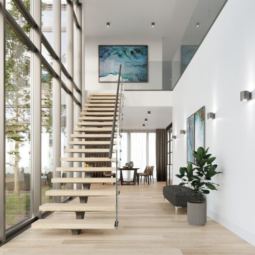 ORBIS G9 LED fali lámpa felül alul antracit SOLLUX