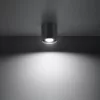 Felületre szerelhető lámpatest ORBIS G10 Halogén Spot Tube Antracat SOLLUX