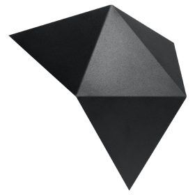   LED fali lámpa SOLIDO 2xG9 háromszög alakú fali lámpa fekete SOLLUX