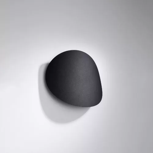 LED fali lámpa SENSES 2xG9 fali lámpa ovális fekete SOLLUX