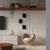 LED fali lámpa SENSES 2xG9 fali lámpa ovális fekete SOLLUX