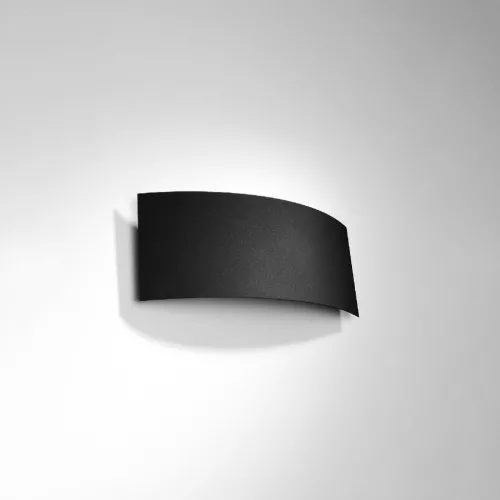 LED fali lámpa MAGNUS 2xG9 téglalap alakú fali lámpa fekete SOLLUX