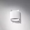 IMPACT G9 felfelé tartó modern fehér fali lámpa SOLLUX