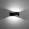 TILA G9 LED fali lámpa 30cm fekete SOLLUX