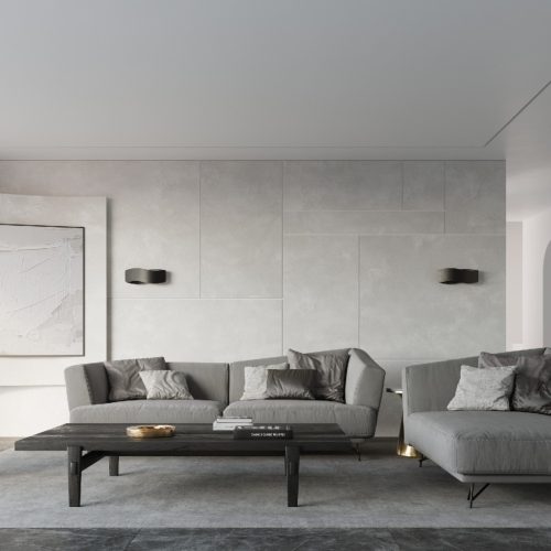 TILA G9 LED fali lámpa 30cm fekete SOLLUX