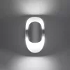 TEAR G9 LED fali lámpa felső alsó ovális fehér SOLLUX