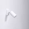 Felületre szerelhető fali lámpa RING GU10 mozgatható spotlámpa, minimalista fehér SOLLUX