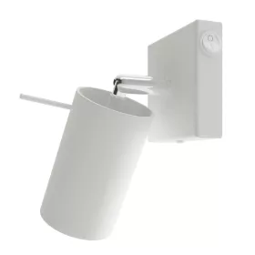   RING GU10 LED fali lámpa, mozgatható fali lámpa kapcsolóval, fehér SOLLUX