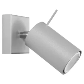   Felületre szerelhető fali lámpa RING GU10 mozgatható spotlámpa, minimalista szürke SOLLUX