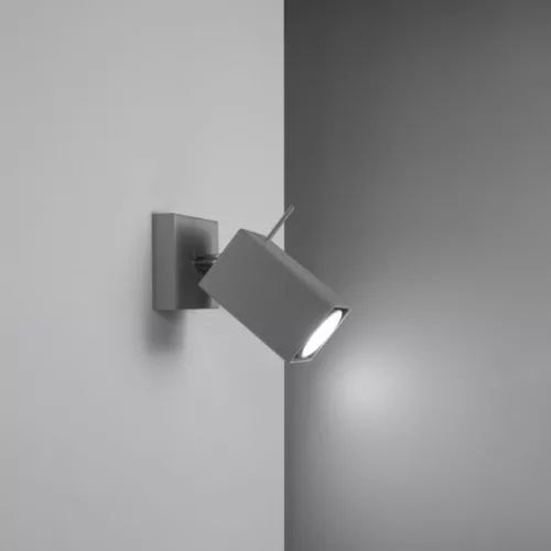 MERIDA GU10 LED hullámlámpa SOLLUX szürke