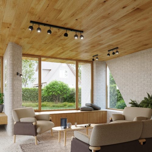 OCULARE mennyezeti lámpa 6xGU10 fényvisszaverő mozgatható halogén lámpatest 118cm fekete SOLLUX