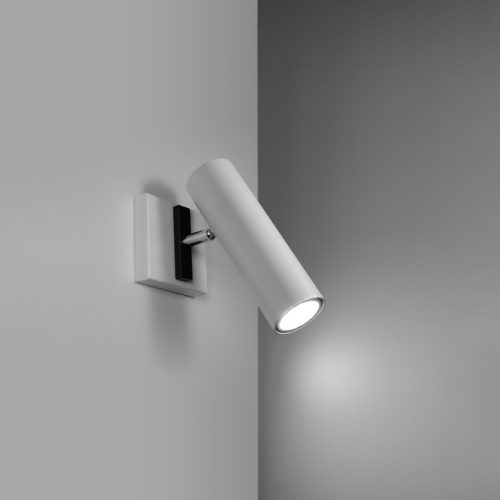 DIREZIONE GU10 LED fali lámpa mozgatható fali lámpa fehér SOLLUX
