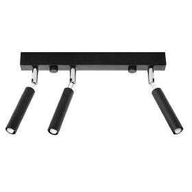  Felületre szerelhető lámpatest EYETECH 3 3xG9 Mozgatható spotlámpa Modern fekete SOLLUX