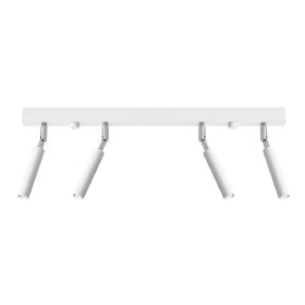   EYETECH mennyezeti lámpa 4xG9 fényvisszaverő mozgatható halogén lámpatest 60cm fehér SOLLUX