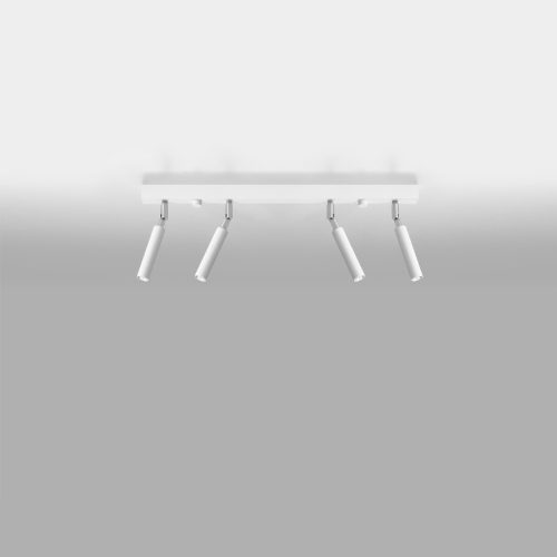 EYETECH mennyezeti lámpa 4xG9 fényvisszaverő mozgatható halogén lámpatest 60cm fehér SOLLUX