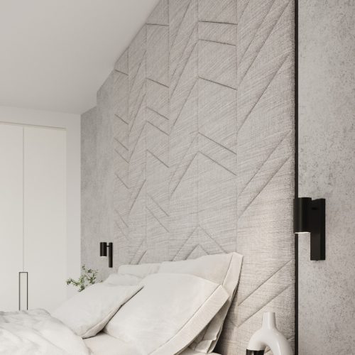 LED Fali lámpa UTTI GU10 Lefelé irányuló fali lámpa Fekete SOLLUX