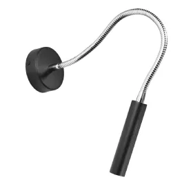   AXIL G9 fali lámpa, mozgatható spotlámpa, modern fekete, SOLLUX
