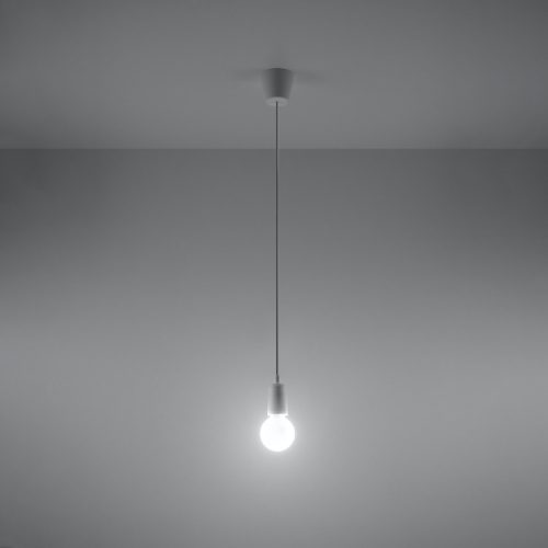 LED függő mennyezeti lámpa DIEGO E27 túlnyúló fehér SOLLUX