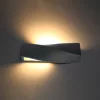 SIGMA E27 LED fali lámpa kerámia szürke SOLLUX