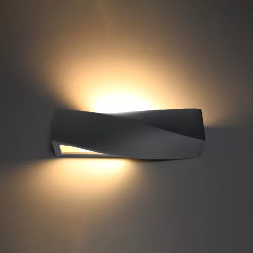 SIGMA E27 LED fali lámpa kerámia szürke SOLLUX