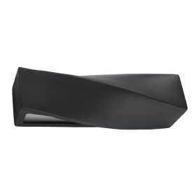   SIGMA E27 fali lámpa felfelé-alul kerámia modern fekete SOLLUX