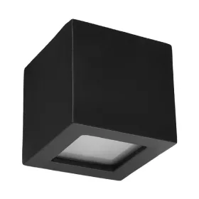 LEO E27 LED hullámlámpa kerámia kocka fekete SOLLUX