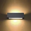VEGA E27 LED fali lámpa téglalap alakú kerámia szürke SOLLUX