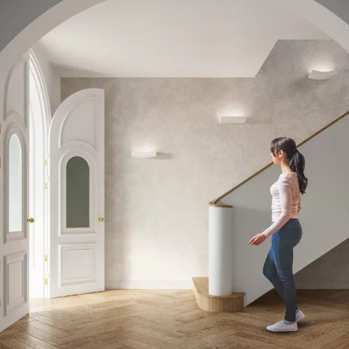 LED fali lámpa HATTOR 2xG9 kerámia fali lámpa fehér SOLLUX