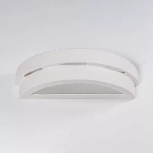 HELIOS E27 fali lámpa felfelé-alul kerámia modern fehér SOLLUX