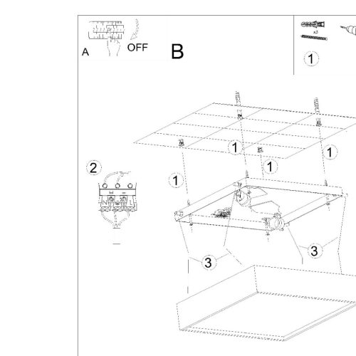 HELIOS E27 fali lámpa felfelé-alul kerámia modern fehér SOLLUX