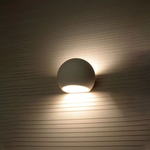 GLOBE E27 fali lámpa felfelé-alul kerámia modern fehér SOLLUX