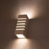 SAMIR E27 LED fali lámpa négyszögletes kerámia fehér SOLLUX