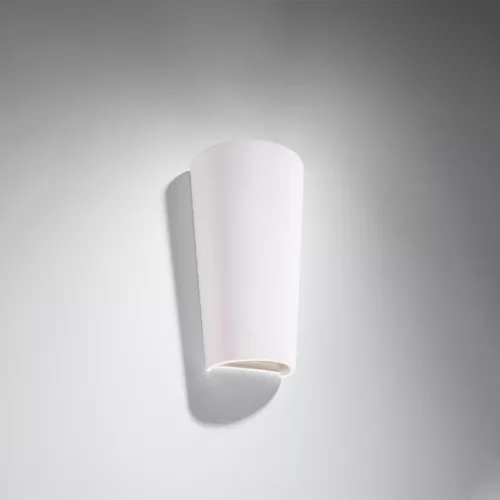 LED fali lámpa LANA E27 kerámia fali lámpa fehér SOLLUX