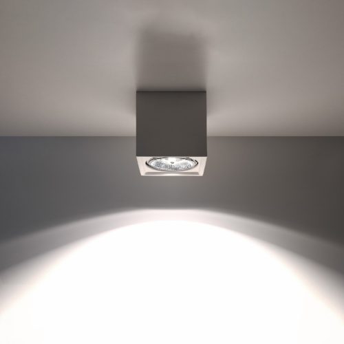 Felületre szerelhető lámpatest SEIDA GU10 ES111 Halogén Spot Cube Fehér SOLLUX