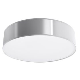   Mennyezeti lámpa LED ARENA 3xE27 kerek lámpatest 45cm szürke SOLLUX