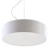 LED függő mennyezeti lámpa ARENA 2xE27 kerek 35cm fehér SOLLUX