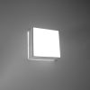 LED mennyezeti lámpa HORUS E27 Square Fixture 25cm Szürke SOLLUX