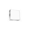 LED mennyezeti lámpa HORUS E27 Square Fixture 25cm Szürke SOLLUX