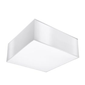   LED mennyezeti lámpa HORUS E27 Square Fixture 25cm Fehér SOLLUX