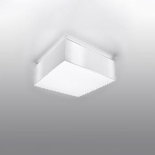 LED mennyezeti lámpa HORUS E27 Square Fixture 25cm Fehér SOLLUX