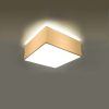 LED mennyezeti lámpa HORUS E27 Square Fixture 25cm Fehér SOLLUX