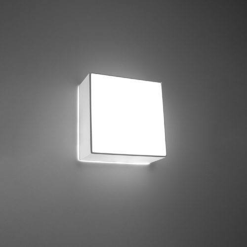 LED mennyezeti lámpa HORUS E27 Square Fixture 25cm Fehér SOLLUX