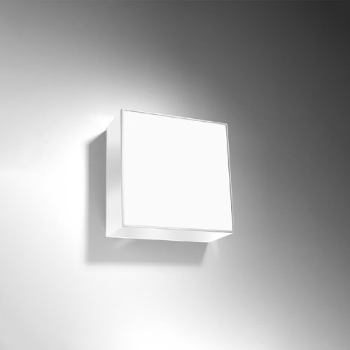 LED mennyezeti lámpa HORUS E27 Square Fixture 25cm Fehér SOLLUX