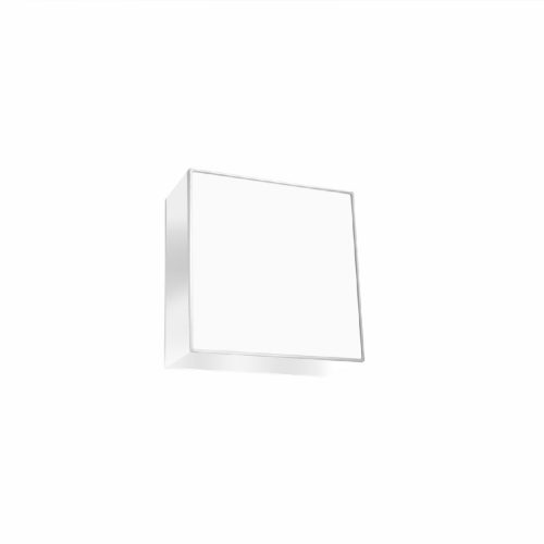 LED mennyezeti lámpa HORUS E27 Square Fixture 25cm Fehér SOLLUX