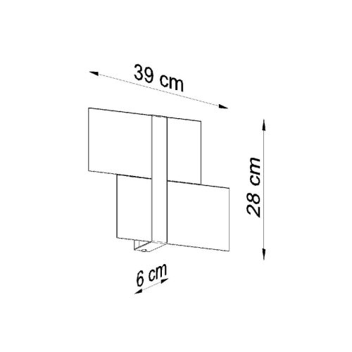 MASSIMO 2xG9 LED hullámlámpa SOLLUX