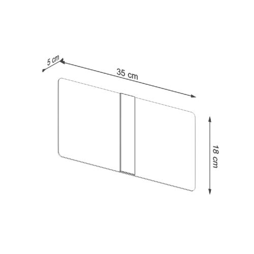 LED Fali lámpa AZALIA 2xG9 Fali lámpa Fehér króm SOLLUX