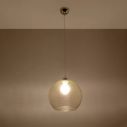 BALL E27 Függesztett LED mennyezeti lámpa Kerek pezsgő SOLLUX