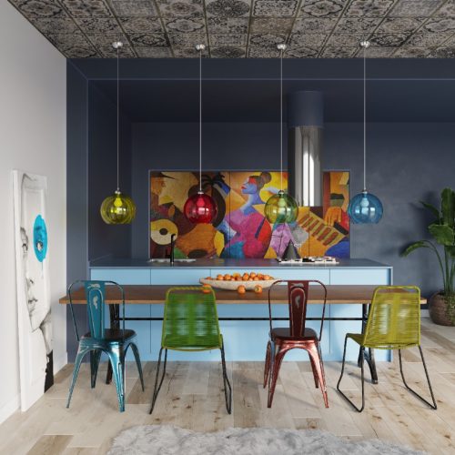 LED függő mennyezeti lámpa BALL E27 túlnyúló kerek sárga SOLLUX